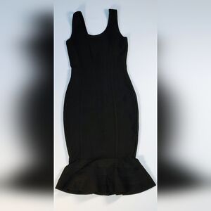 Classic Black Bodycon Dress